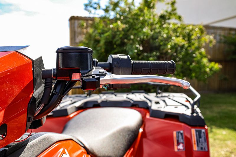 New 2025 Polaris SPORTSMAN 450 HO EPS  ORANGE RUST Image 24