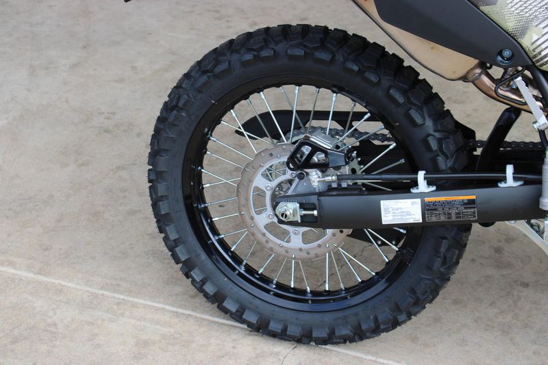New 2026 Kawasaki KLX300 CYPHER CAMO BEIGE AND EBONY Image 14
