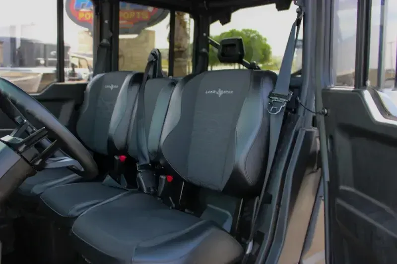 2025 Can-Am DEFENDER MAX LONE STAR CAB HD10 STEALTH BLACK Image 22