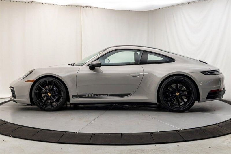 2024 Porsche 911 Carrera T in a Chalk exterior color and Blackinterior. Lotus Manhattan 347-395-5714 lotusmanhattan.com 