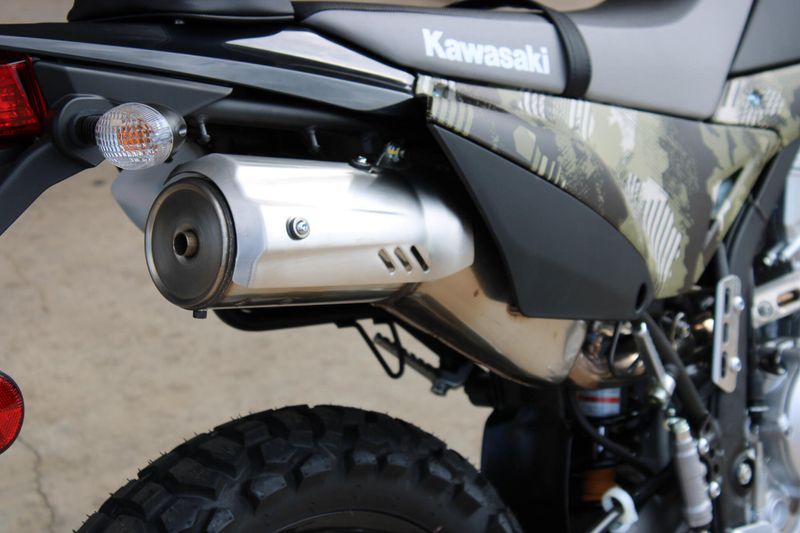 New 2026 Kawasaki KLX300 CYPHER CAMO BEIGE AND EBONY Image 8