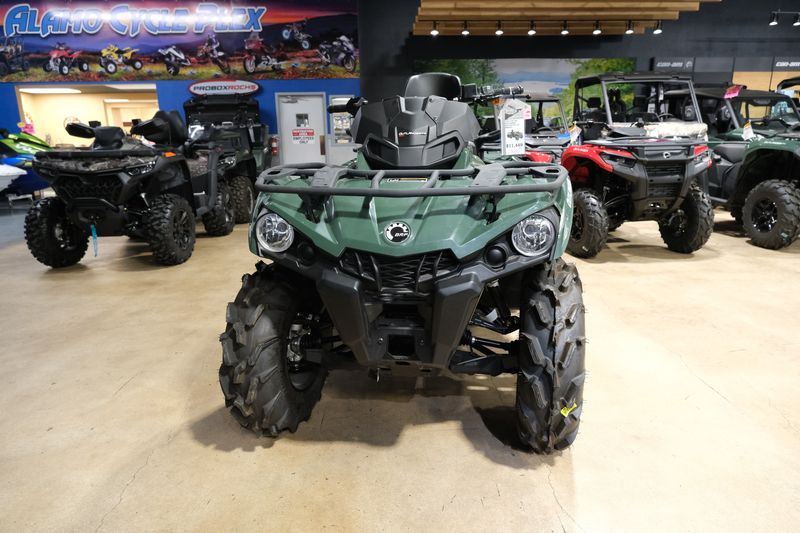 2024 Can-Am OUTLANDER MAX 6X6 DPS 450 TUNDRA GREENImage 20