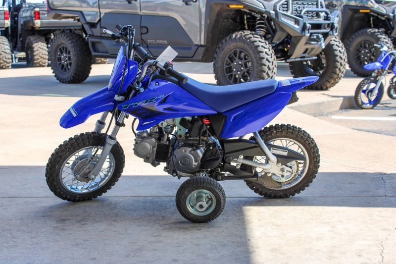 Used 2024 Yamaha TTR50E BLUE Image 2
