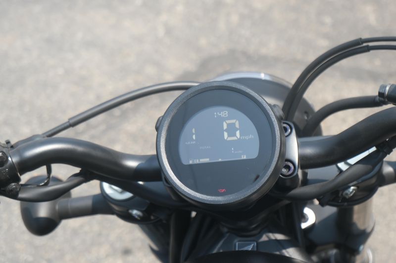 2025 Honda REBEL 500 ABS MATTE BLACK METALLIC Image 12