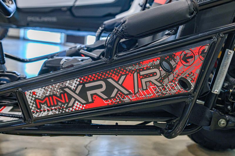 2024 TRAILMASTER MINIXRX  BLUE AND BLACK Image 6