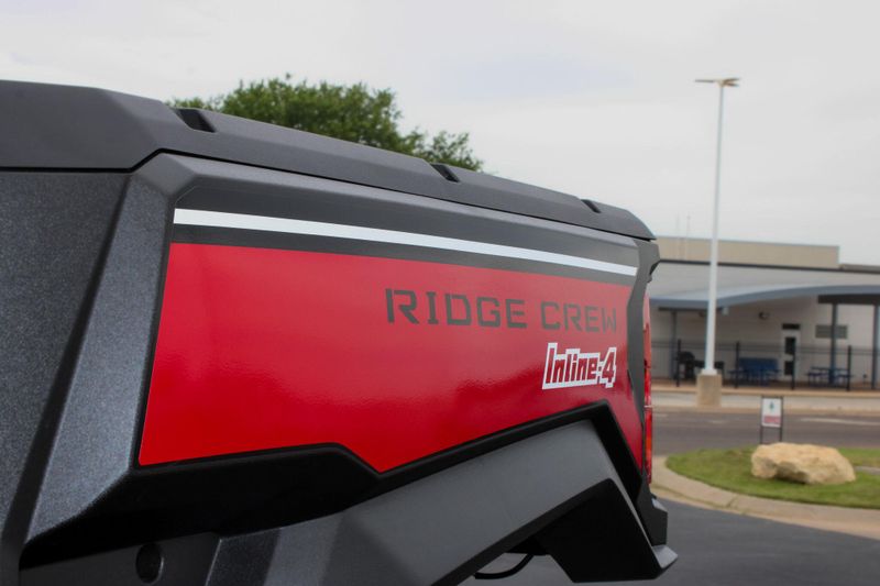 2025 Kawasaki RIDGE CREW HVAC CANDY PERSIMMON RED Image 8