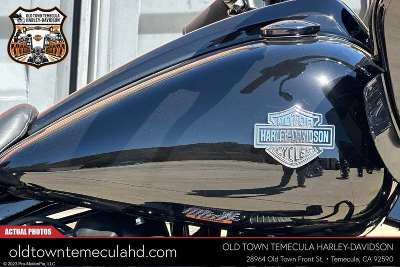 2023 Harley-Davidson Road Glide in a Black exterior color. BMW Motorcycles of Temecula – Southern California (951) 506-6903 bmwmotorcyclesoftemecula.com 