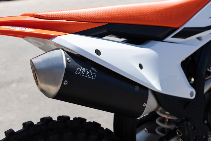 2024 KTM 250 XCF in a ORANGE exterior color. Family PowerSports (877) 886-1997 familypowersports.com 