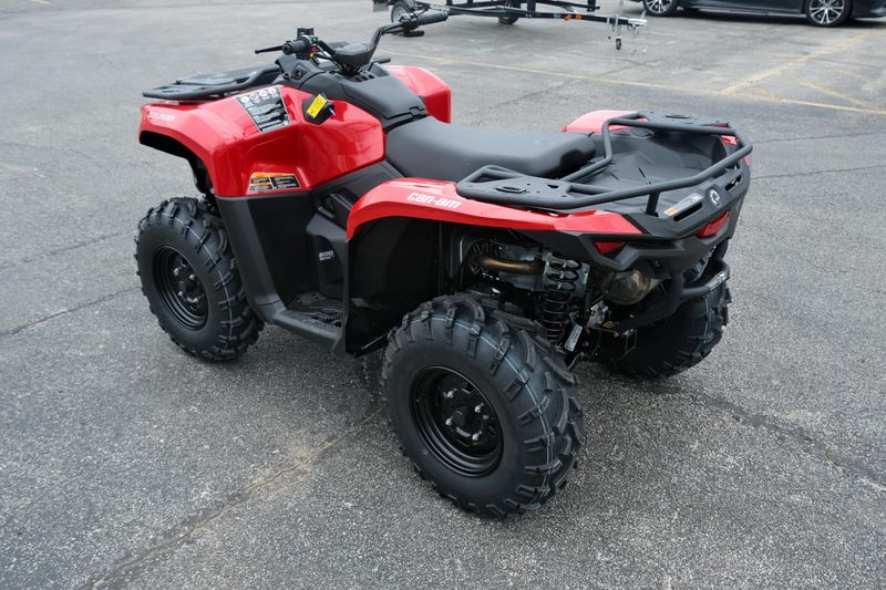 2025 Can-Am OUTLANDER DPS 500 LEGION RED Image 4
