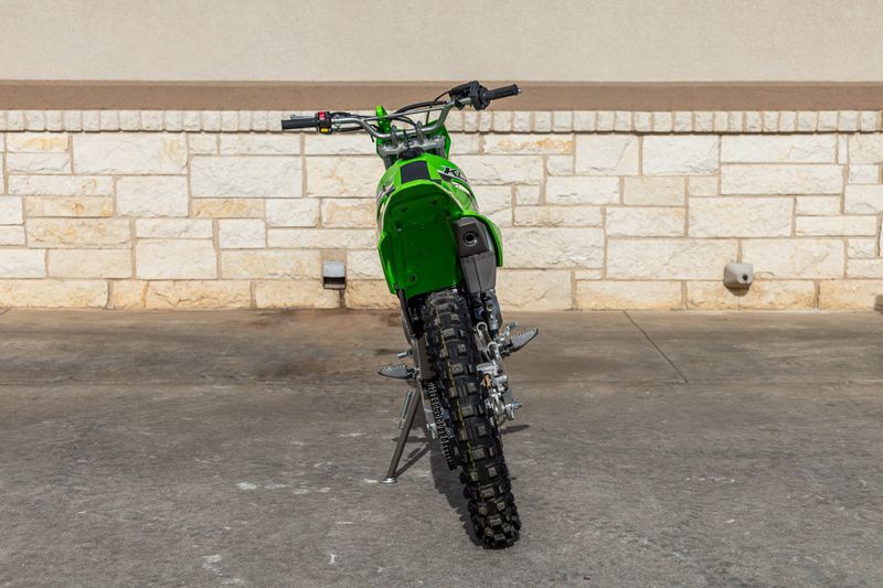 2025 Kawasaki KLX 140R L LIME GREEN Image 3