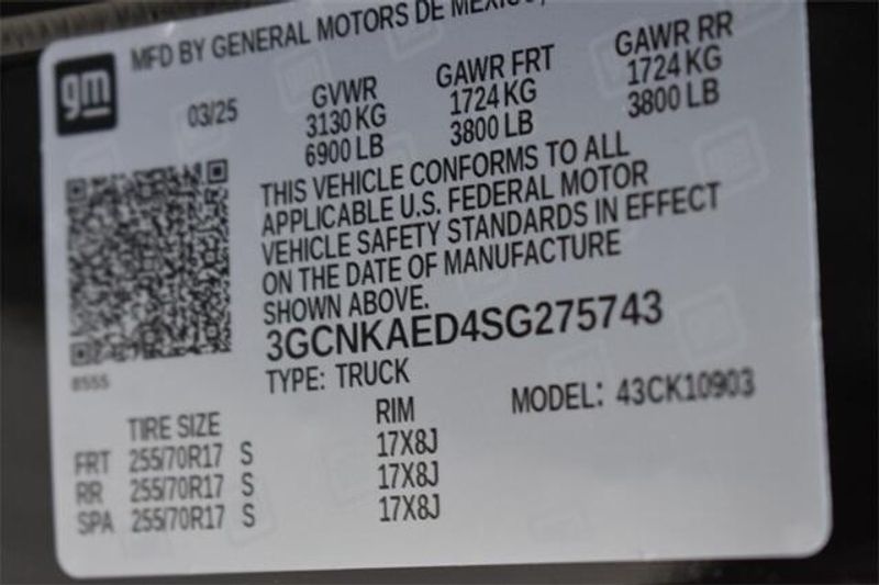 2025 Chevrolet Silverado 1500 WTImage 30