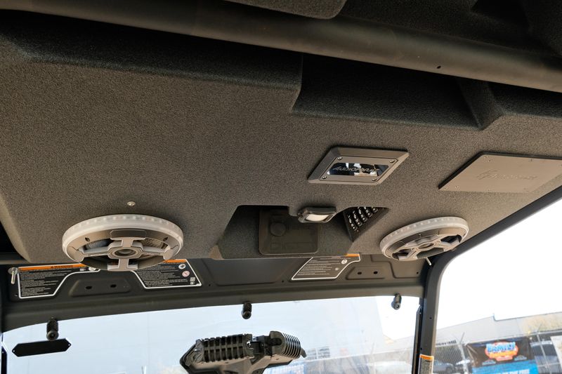 NEW 2026 CAN-AM DEFENDER MAX XT HD11 WITH 1025 INCH TOUCHSCREEN  in a DARK WILDLAND CAMO exterior color. Family PowerSports (877) 886-1997 familypowersports.com 