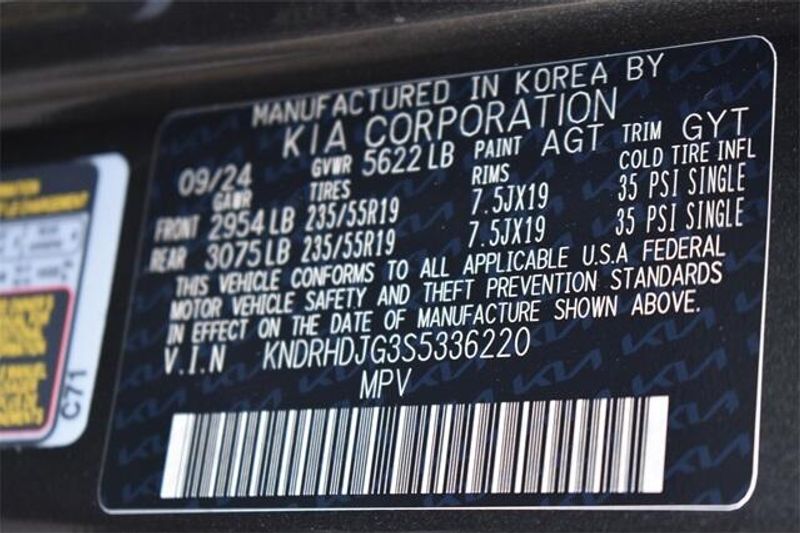 New 2025 Kia Sorento Hybrid EXImage 38