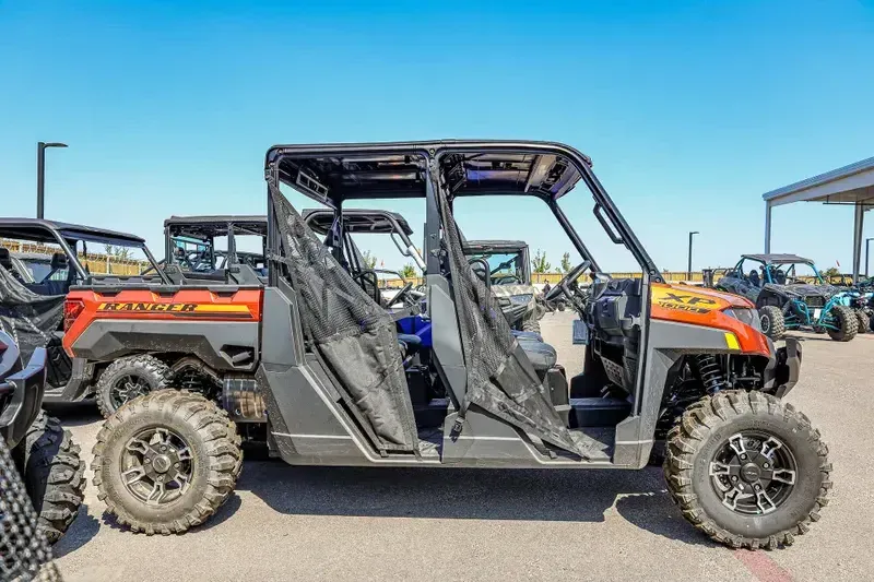 New 2026 Polaris RANGER CREW XP 1000 PREMIUM ORANGE RUST Image 2