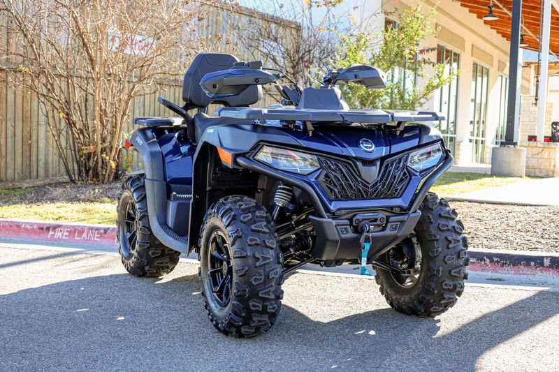 NEW 2026 CFMOTO CFORCE 600 TOURING  in a TWILIGHT BLUE exterior color. Family PowerSports (877) 886-1997 familypowersports.com 