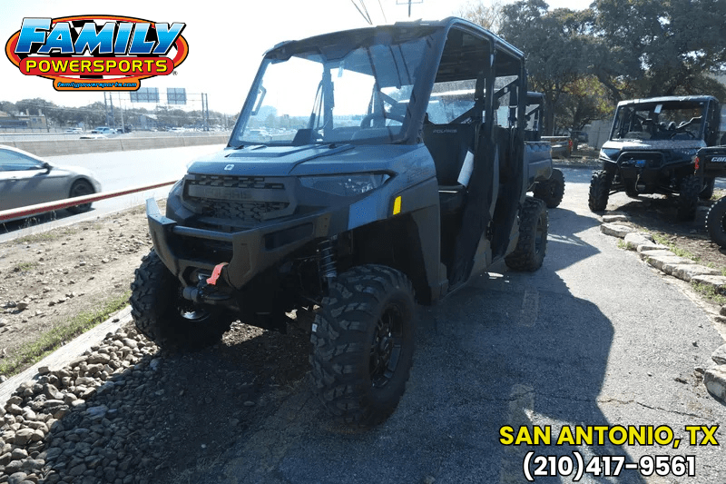 2025 Polaris RANGER CREW XP 1000 PREMIUM BLUE SLATE METALLIC SMOKEImage 1