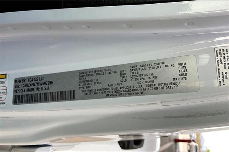 Used 2021 Jeep Wrangler Unlimited RubiconImage 33