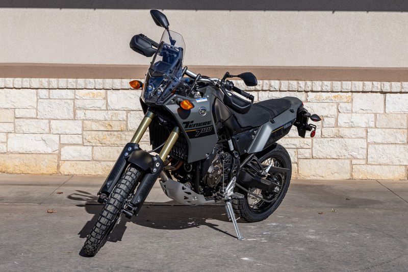 2023 YAMAHA Tenere 700 in a GRAY exterior color. Family PowerSports (877) 886-1997 familypowersports.com 