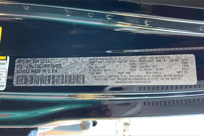 2021 Jeep Wrangler Unlimited Sport SImage 33