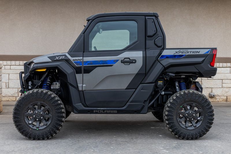 2024 POLARIS XPEDITION XP 1000 NSTR Matte Heavy Metal in a GRAY exterior color. Family PowerSports (877) 886-1997 familypowersports.com 