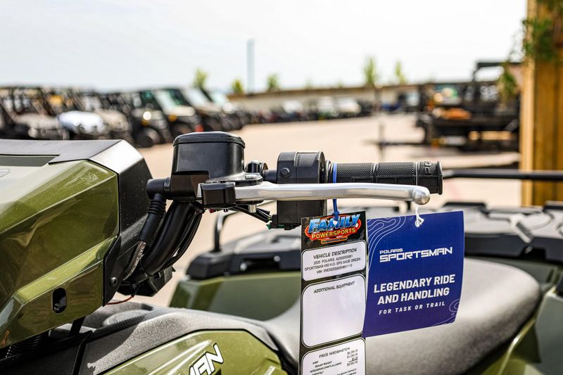 2025 Polaris SPORTSMAN 450 HO EPS SAGE GREEN Image 27