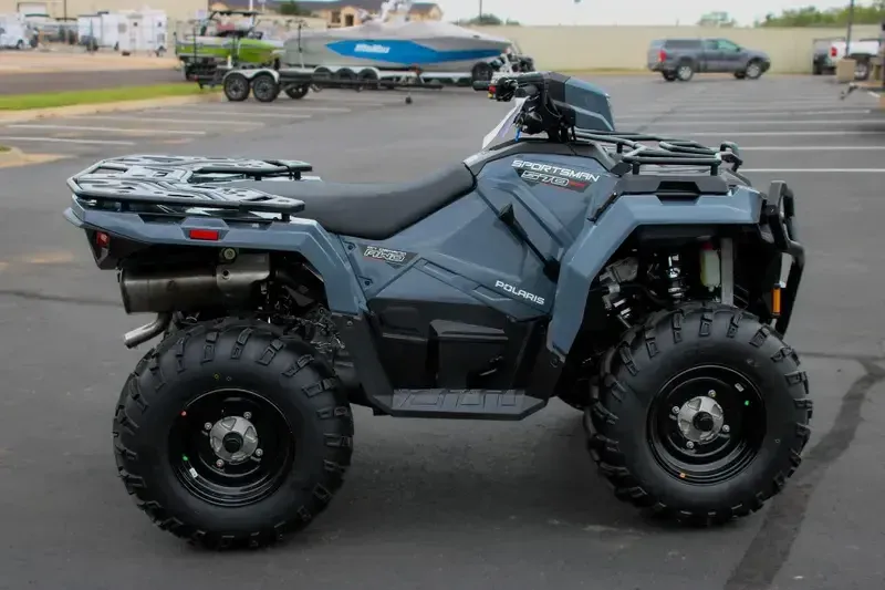 New 2025 Polaris SPORTSMAN TOURING 570 EPS STEALTH GRAY Image 2