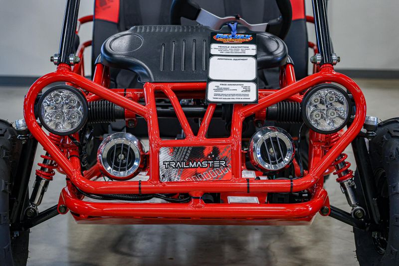 2024 TRAILMASTER MINI XRXR GO KART  RED Image 12