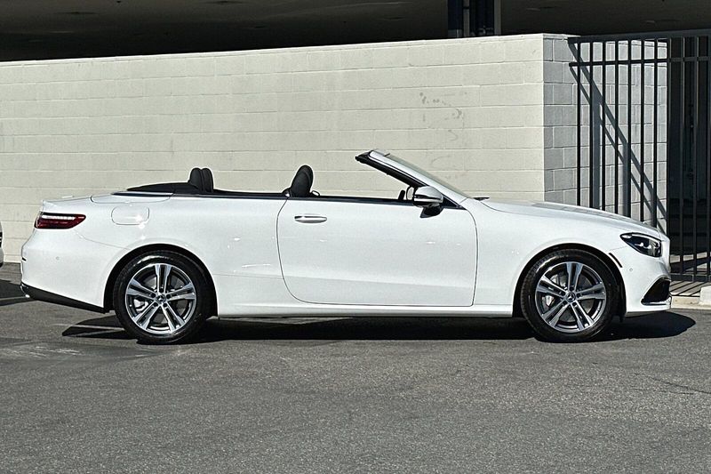 2023 Mercedes-Benz E-Class E 450 in a POLAR WHITE exterior color and Blackinterior. SHELLY AUTOMOTIVE shellyautomotive.com 