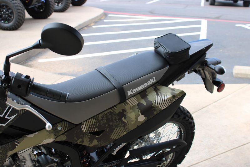 New 2026 Kawasaki KLX300 CYPHER CAMO BEIGE AND EBONY Image 17