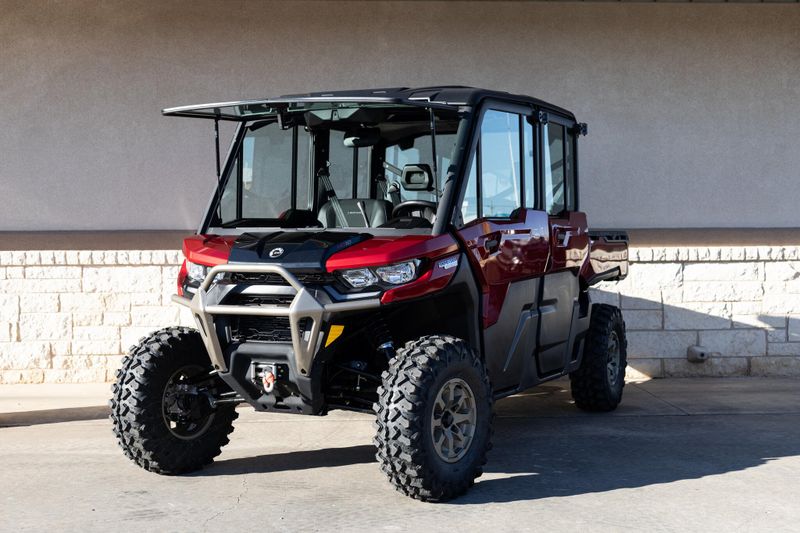 2025 Can-Am DEFENDER MAX LIMITED CAB HD10 FIERY RED Image 7