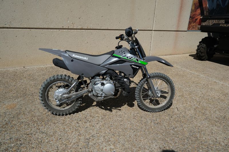 2025 Kawasaki KLX 110R BATTLE GRAYImage 1