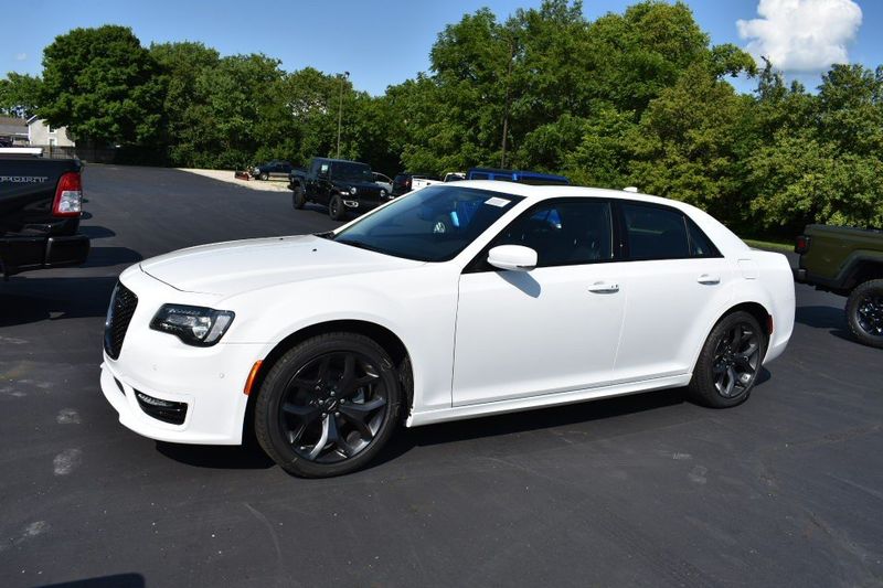 2023 Chrysler 300 Touring L Rwd in a Bright White exterior color. Tom Whiteside Auto Sales 740-831-2535 whitesidecars.com 