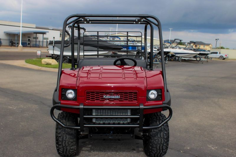 2025 Kawasaki MULE 4010 TRANS4X4 DARK ROYAL RED Image 2
