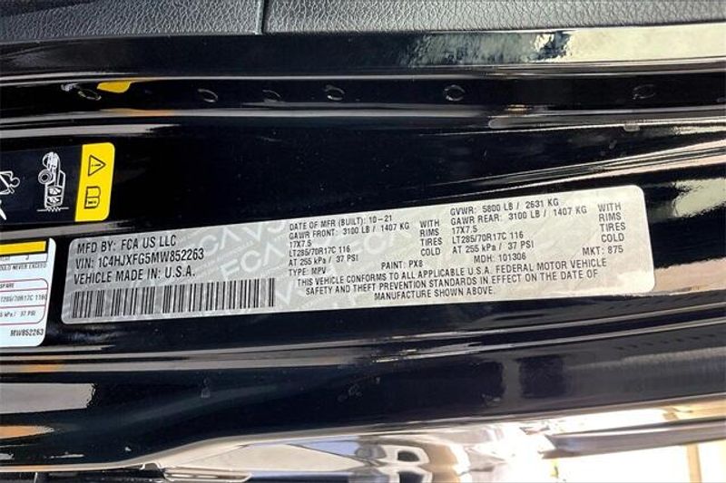 Used 2021 Jeep Wrangler Unlimited RubiconImage 33