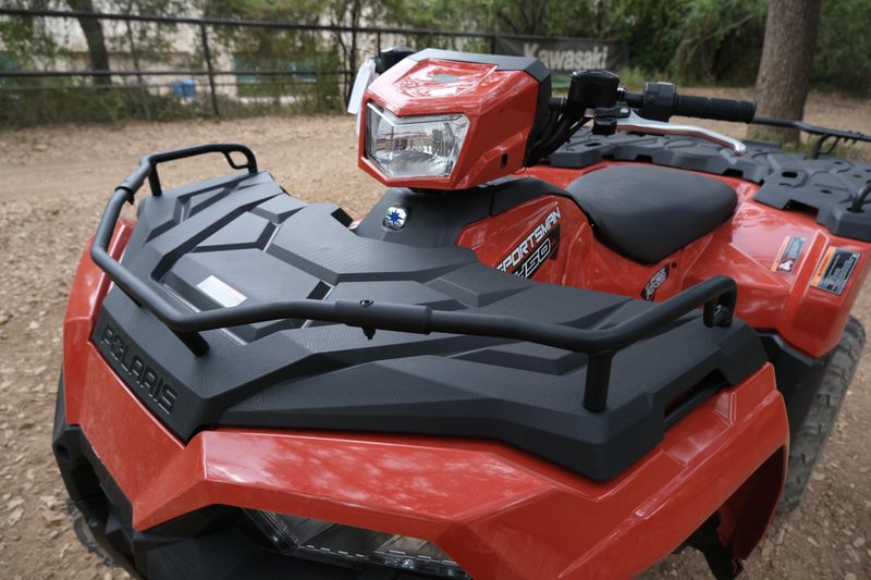 2025 Polaris SPORTSMAN 450 HO EPS ORANGE RUSTImage 9