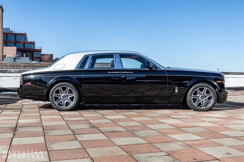 2017 Rolls-Royce Phantom Manhattan Edition in a Black exterior color and Black with Artic White accents finterior. Lotus Manhattan 347-395-5714 lotusmanhattan.com 