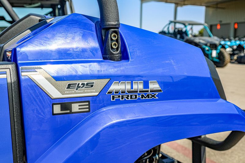 2025 Kawasaki MULE PROMX LE  DEEP BLUEImage 5