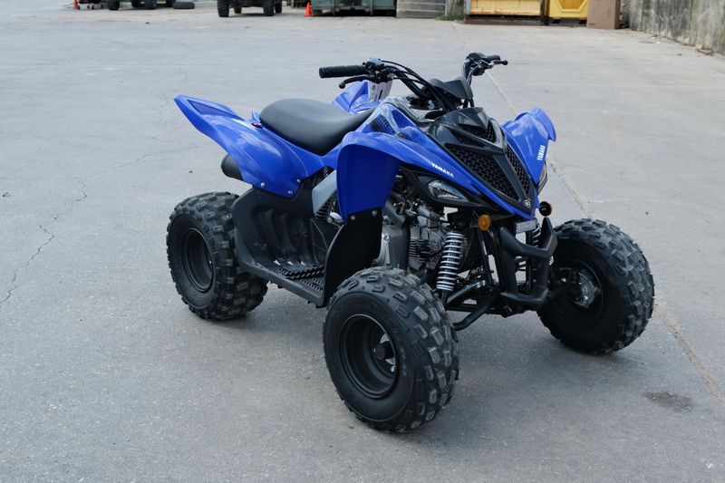 New 2025 Yamaha RAPTOR 110 TEAM BLUE Image 1