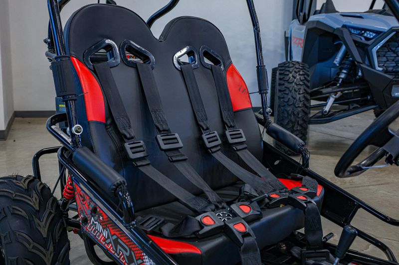2024 TRAILMASTER MINIXRX  BLUE AND BLACK Image 7