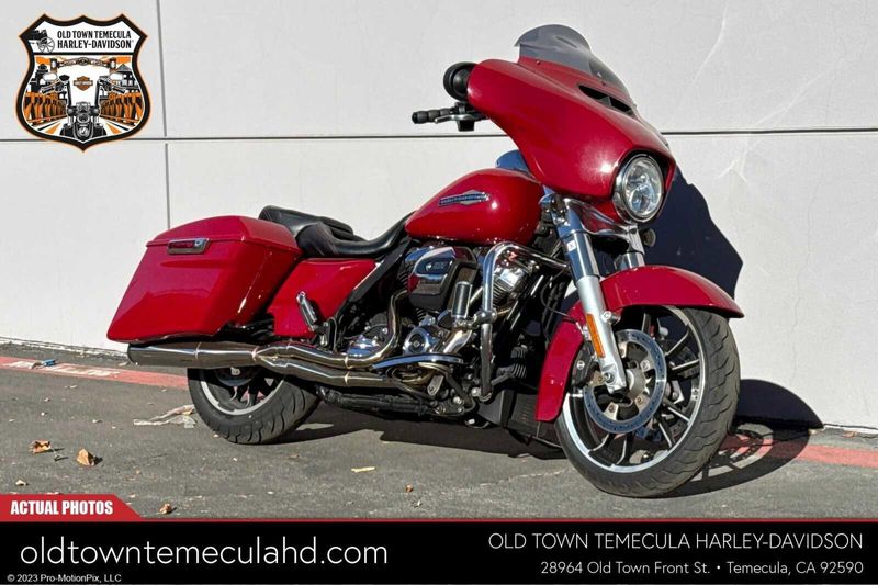 2021 Harley-Davidson Street Glide in a BILLIARD RED exterior color. BMW Motorcycles of Temecula – Southern California (951) 506-6903 bmwmotorcyclesoftemecula.com 