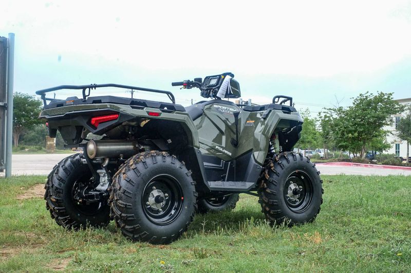 2024 Polaris SPORTSMAN 450 HO EPS  SAGE GREEN Image 3