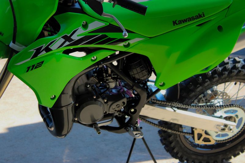 2025 Kawasaki KX112 LIME GREEN Image 4