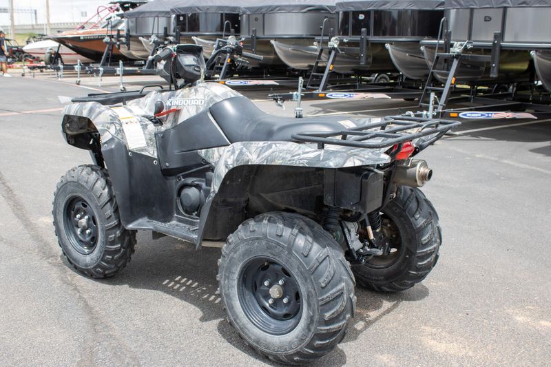 USED 2015 SUZUKI KINGQUAD 750AXI POWER STEERING CAMO Image 6