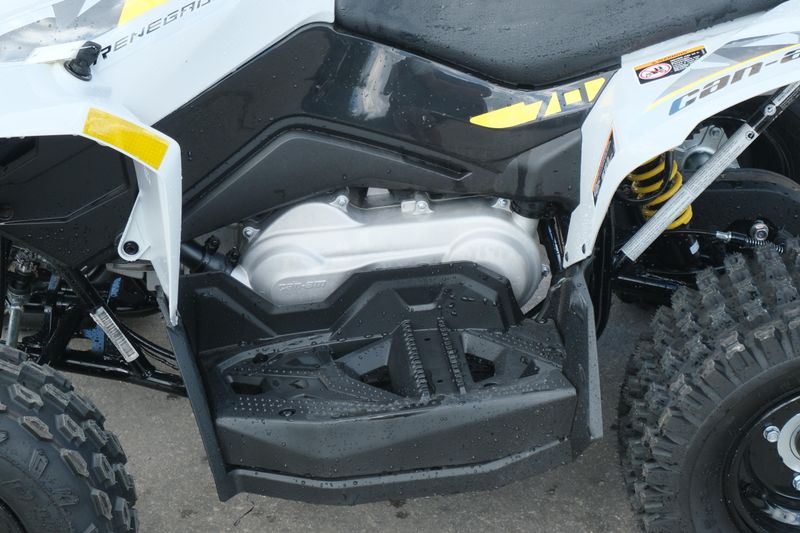 New 2025 Can-Am RENEGADE 110 EFI CATALYST GRAY AND NEO YELLOW Image 11