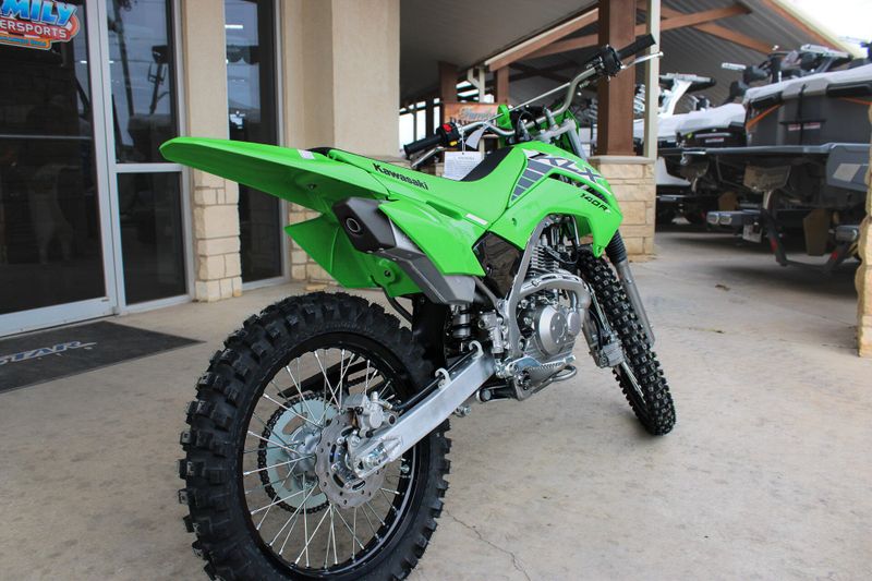 2025 Kawasaki KLX 140R F LIME GREEN Image 3