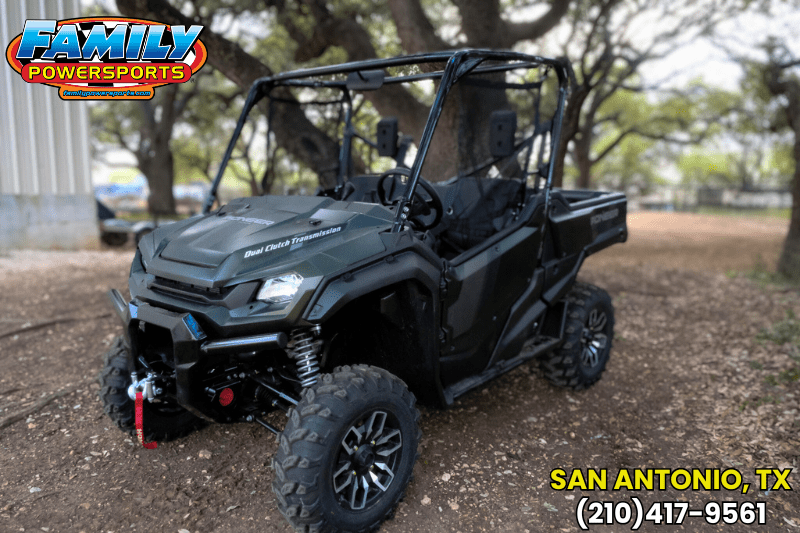 2025 Honda PIONEER 1000 TRAIL MATTE GREEN METALLICImage 1