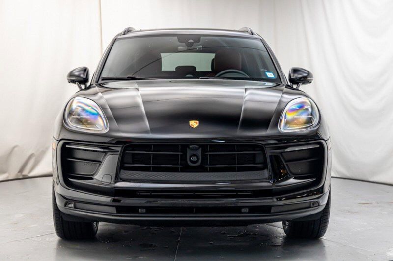 2024 Porsche Macan  in a Black exterior color and Black/Bordeaux Redinterior. Lotus Manhattan 347-395-5714 lotusmanhattan.com 