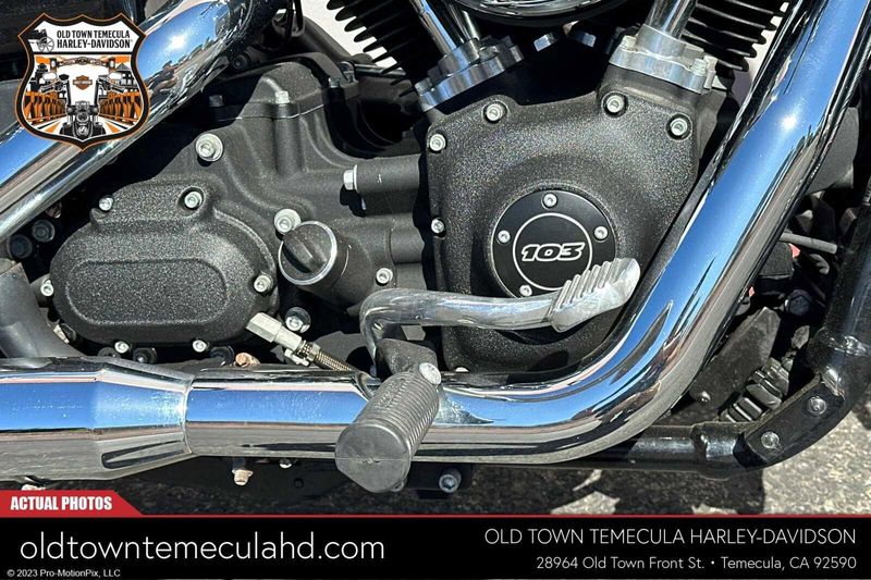 2015 Harley-Davidson Dyna in a Black exterior color. BMW Motorcycles of Temecula – Southern California (951) 506-6903 bmwmotorcyclesoftemecula.com 