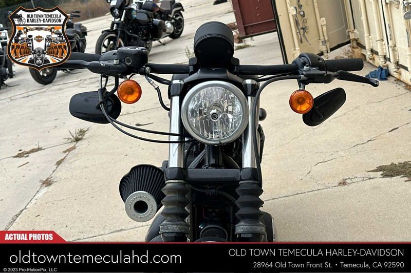 2019 Harley-Davidson Sportster in a BLACK DENIM exterior color. BMW Motorcycles of Temecula – Southern California (951) 506-6903 bmwmotorcyclesoftemecula.com 