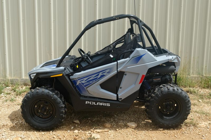 2025 Polaris RZR 200 EFI STORM GRAY AND BLUE Image 6